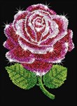 Мозаика из блесток Роза Sequin Art KSG