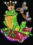 Мозаика из блесток Царевна лягушка Junior Sequin Art KSG