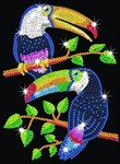 Мозаика из блесток Туканы Junior Sequin Art KSG