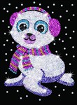 Мозаика из блесток Морской котик Junior Sequin Art KSG 1303
