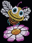 Мозаика из блесток Пчела Junior Sequin Art KSG