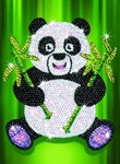Мозаика из блесток Панда Junior Sequin Art KSG