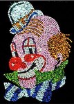 Мозаика из блесток Клоун Sequin Art KSG 3090