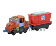 Паровозики из Чаггингтона паровозик Ходж с прицепом железной дороги Chuggington