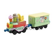 Паровозики из Чаггингтона вагоны с мороженым для паровозика Фростини железной дороги Chuggington