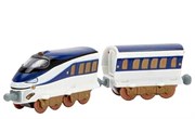 Паровозики из Чаггингтона паровозик Ханзо с прицепом железной дороги Chuggington