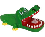 Настольная игра Зубастый кусающий Крокодил со звуком Bondibon ВВ2073