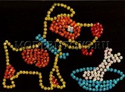 Мозаика из пайеток Собачка Волшебная мастерская