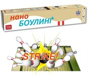 Настольная спортивная игра Нано-Боулинг в тубусе