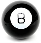 Магический шар ответов и предсказаний Magic 8 Ball черный
