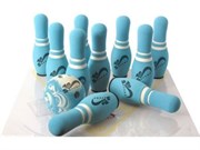 Игровой набор для игры в Боулинг мини в сумке 10 кеглей