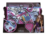 Набор для творчества Раскрась сумку Школа монстров Monster High с фломастерами и блестками
