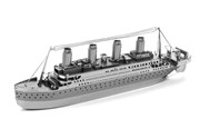 METALWORKS Металлический конструктор Сборная модель Корабль Титаник MMS030