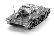METALWORKS Металлический конструктор Сборная модель Советский танк Т-34 MMS201
