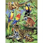 Раскраска по номерам Royal &amp; Langnickel картина В джунглях PJS28