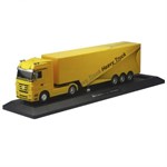 Радиоуправляемый грузовик фура Mercedes-Benz Actros 1:32 желтый