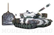 Радиоуправляемый танк Leopard II зимний 1:24 ИК пушка