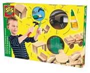 Деревянный конструктор Набор плотника SeS Creative