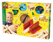 Деревянный конструктор Набор плотника большой SeS Creative