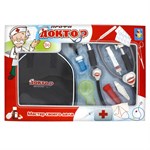 Набор медицинских инструментов с сумочкой Профи доктор