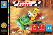 Детский конструктор Формула 1 Toy.  Болид зелёный