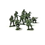 Набор солдатиков ВЗВОД 10 шт. зеленые