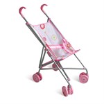 Коляска для кукол открытая розовая 1 TOY T52257