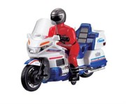 Радиоуправляемый мотоцикл белый