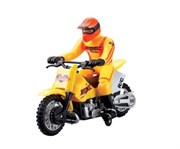 Радиоуправляемый мотоцикл желтый