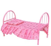Кроватка для кукол с подушечкой
