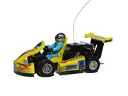 Радиоуправляемая микромашинка картинг желтый