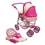 Коляска для кукол с люлькой Премиум 4 в 1