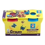 Тесто для лепки Синее Красное