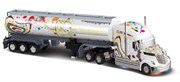 Радиоуправляемый грузовик двухтрубный OIL TANKER Драйв белый