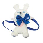 Детский рюкзак из плюша Талисман зимней олимпиады Сочи 2014 Зайка