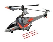 GYRO-Fighter III Радиоуправляемый вертолет с гироскопом ГИРО стреляет ракетами