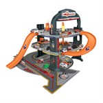 Игра парковка Мойка Наш Город с широким треком 3 уровня 6 машинок