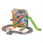 Игра парковка с широким треком 3 уровня 6 машинок свет звук