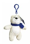 Брелок с карабином Белый Мишка Талисман Зимних Олимпийских игр Сочи 2014