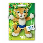 Леопард Магнит мягкая игрушка Талисман Зимних Олимпийских игр Сочи 2014