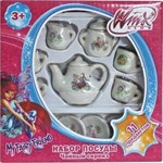 Игрушечная посуда WinX Чайный сервиз 11 предметов 1TOY Т56344