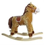 Лошадка-качалка со звуком высота седла 40 см