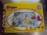 Тесто для лепки Игровой набор Правила дорожного движения