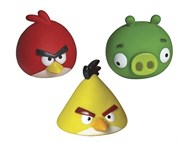 Игровой набор для ванны Пищалки Angry Birds 3 фигурки 1 Toy T56593