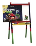 Магнитная доска деревянный Мольберт двусторонний Angry Birds Space с аксессуарами