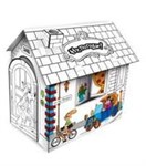 Игровой набор для детского творчества Домик-раскраска Собери раскрась и играй Ну погоди!
