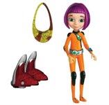 Алиса знает что делать Фигурка подвижная Маша Белая 18 см с аксессуарами