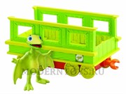 Поезд Динозавров Тайни с вагончиком