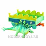 Поезд Динозавров Морис с вагончиком