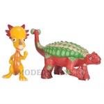 Поезд Динозавров Хэнк и X-Ray Спайки набор коллекционных фигурок